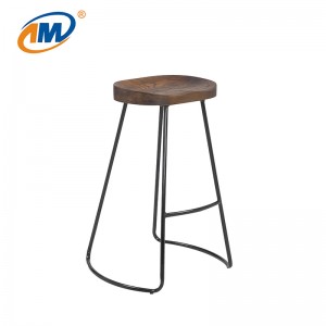 Metal Wood Stool